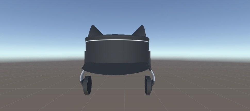 VRChat用アクセサリー「ムルムル帽子」