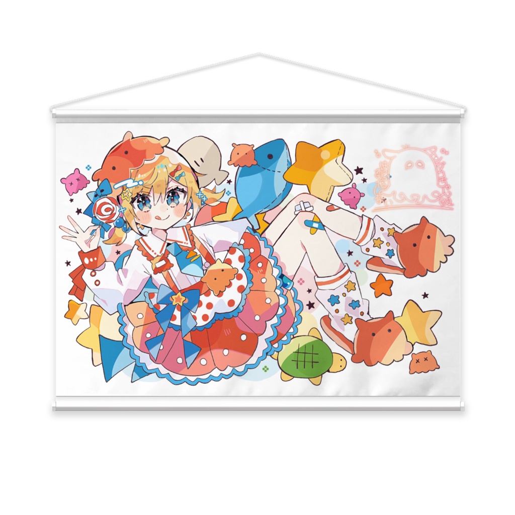 タペストリー(小物わちゃわちゃ)
