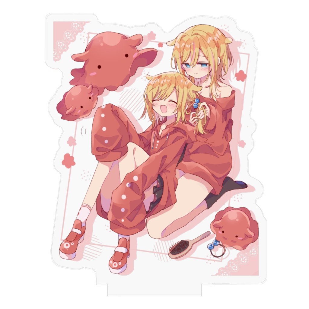 アクスタ(2人で)透明背景