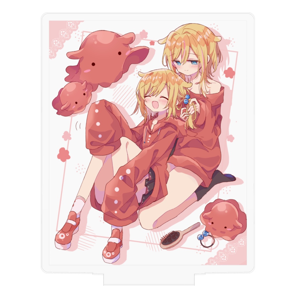 アクスタ(2人で)白背景