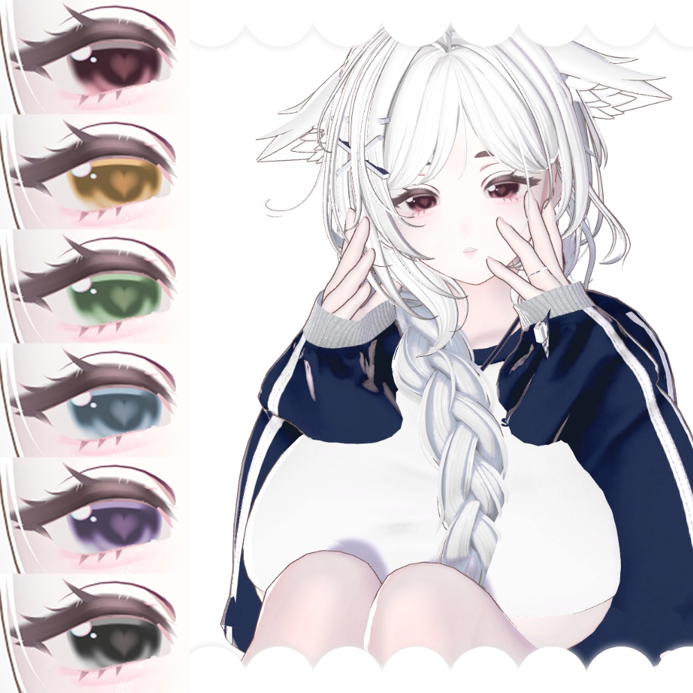 ୨୧ Milltina_Make up_Eyes_Bland Shapes_02 ୨୧