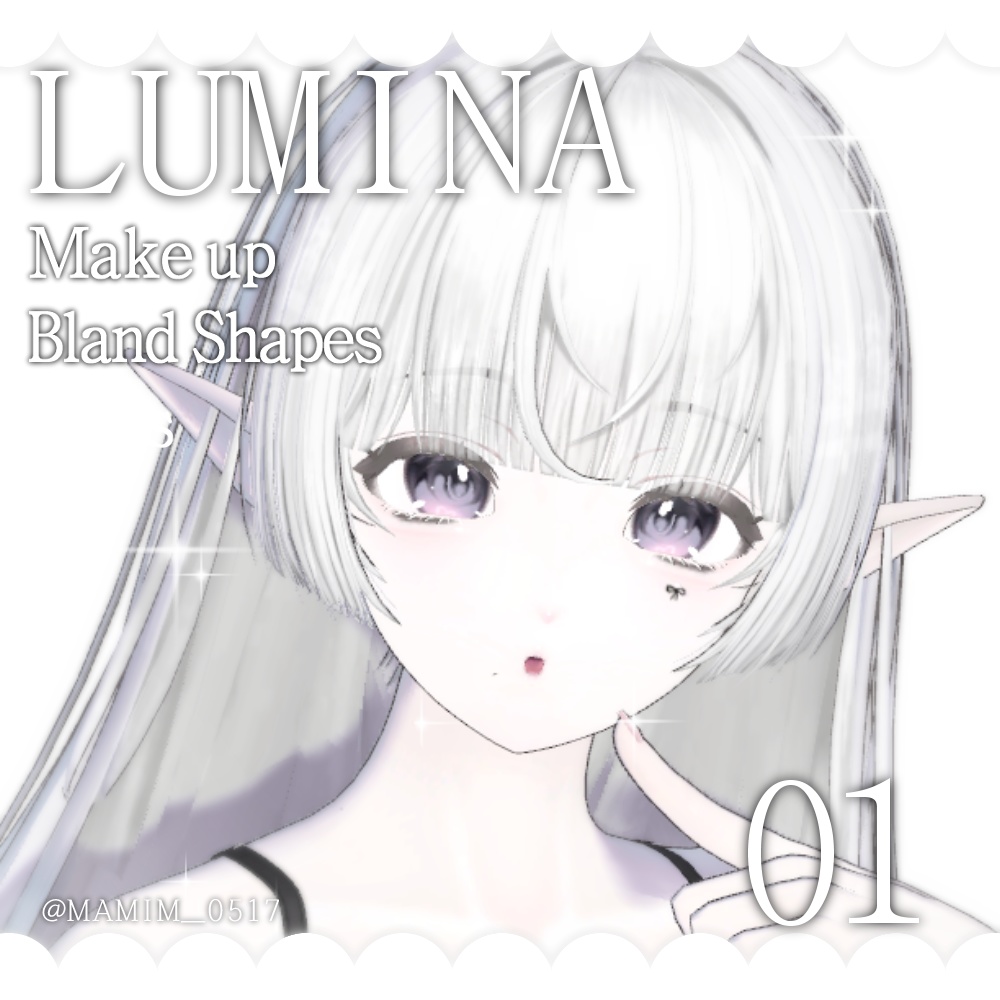 ୨୧ LUMINA_Make up_Bland Shapes_01 ୨୧