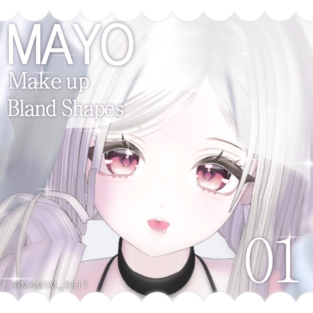 ୨୧ MAYO_Make up_Bland Shapes_01 ୨୧