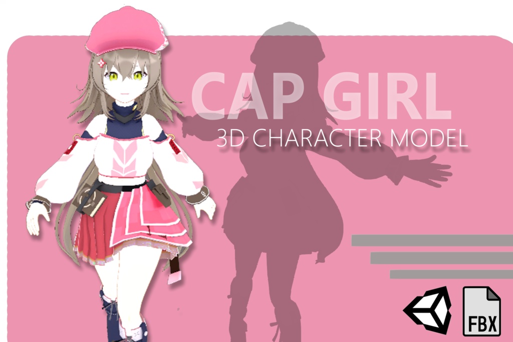 Anime Cap Girl