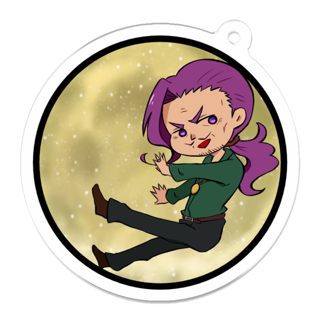 月面アクキー(アルバ・ドール・シカゴゥ)