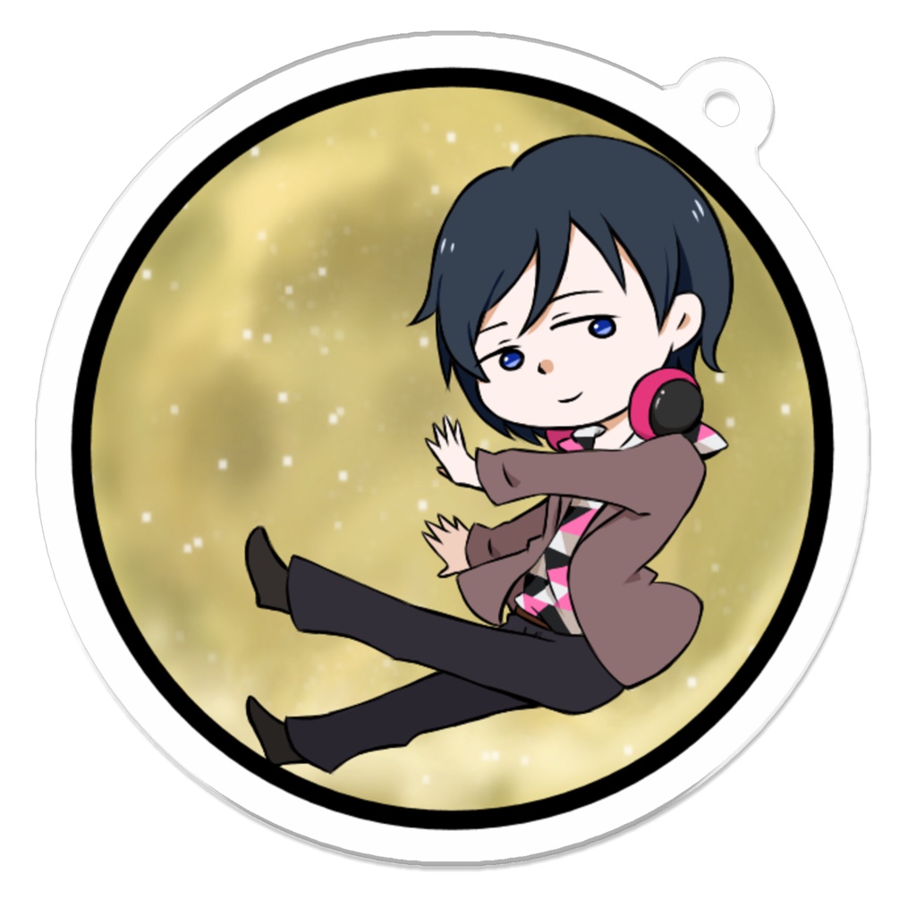 月面アクキー（悲鷹哀）