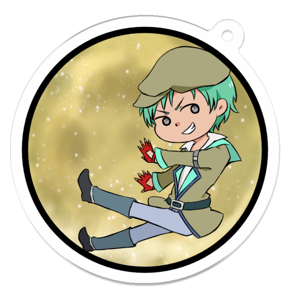 月面アクキー（三浦雫）