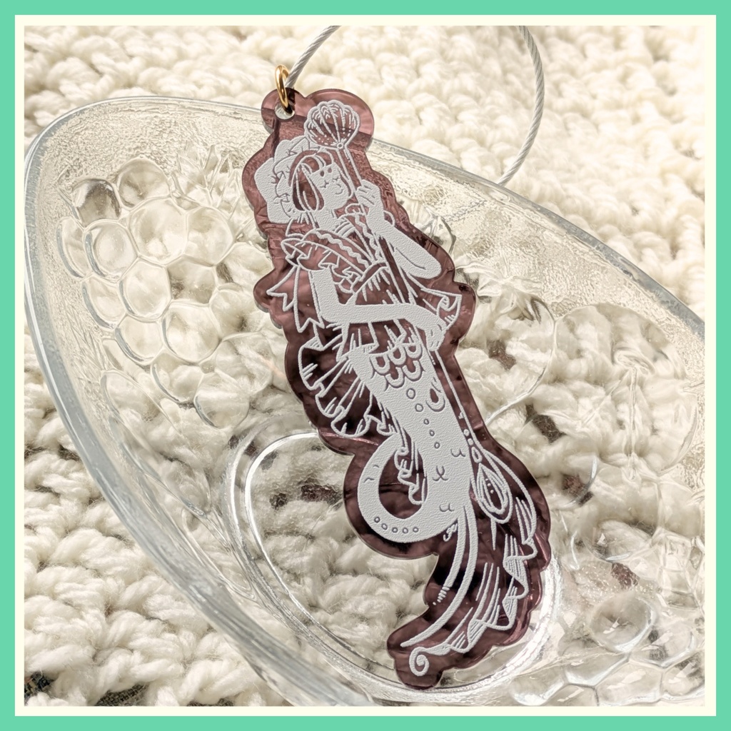 【アクリルキーホルダー】珈琲人魚