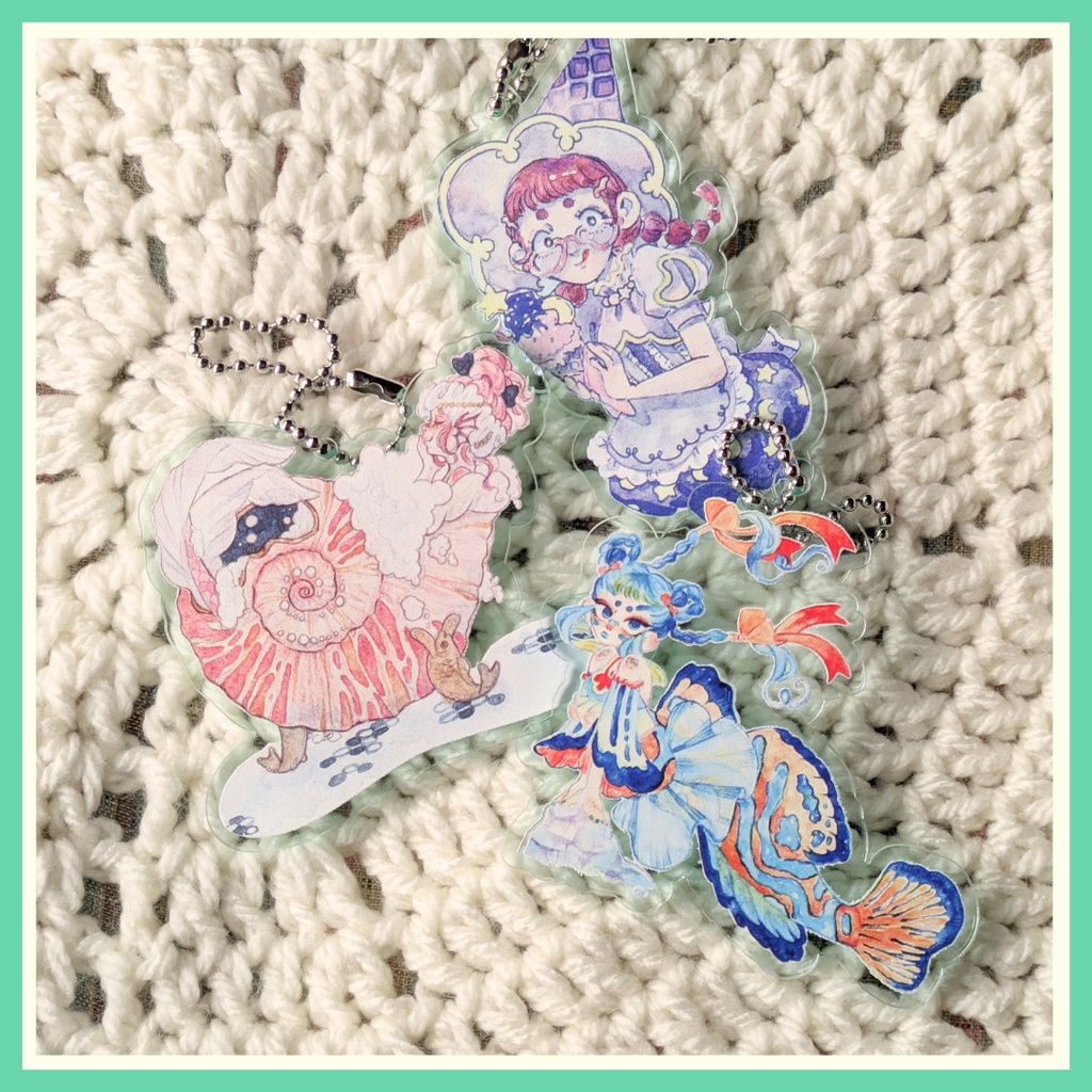 【アクリルキーホルダー】いろいろ