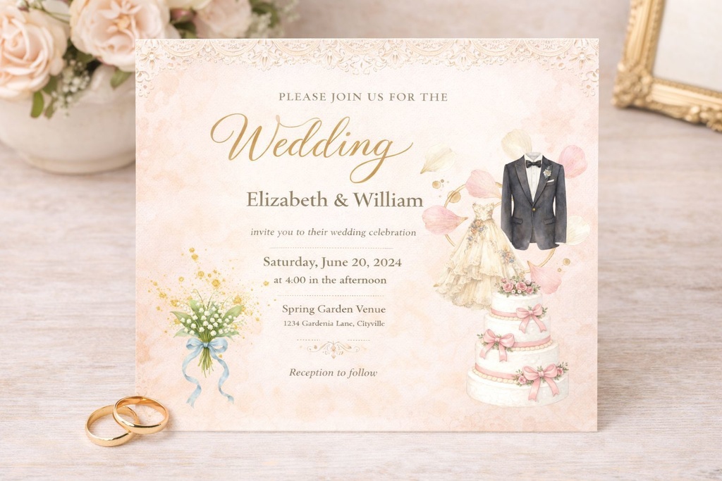 【46PNG クリップアート】The Wedding Keepsake 〜永遠を誓う、とっておきの一日〜