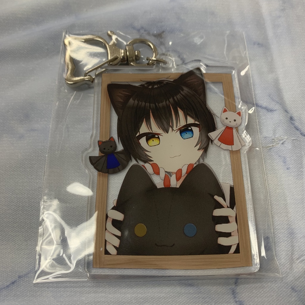 窓からひょこっとミコネアクキー