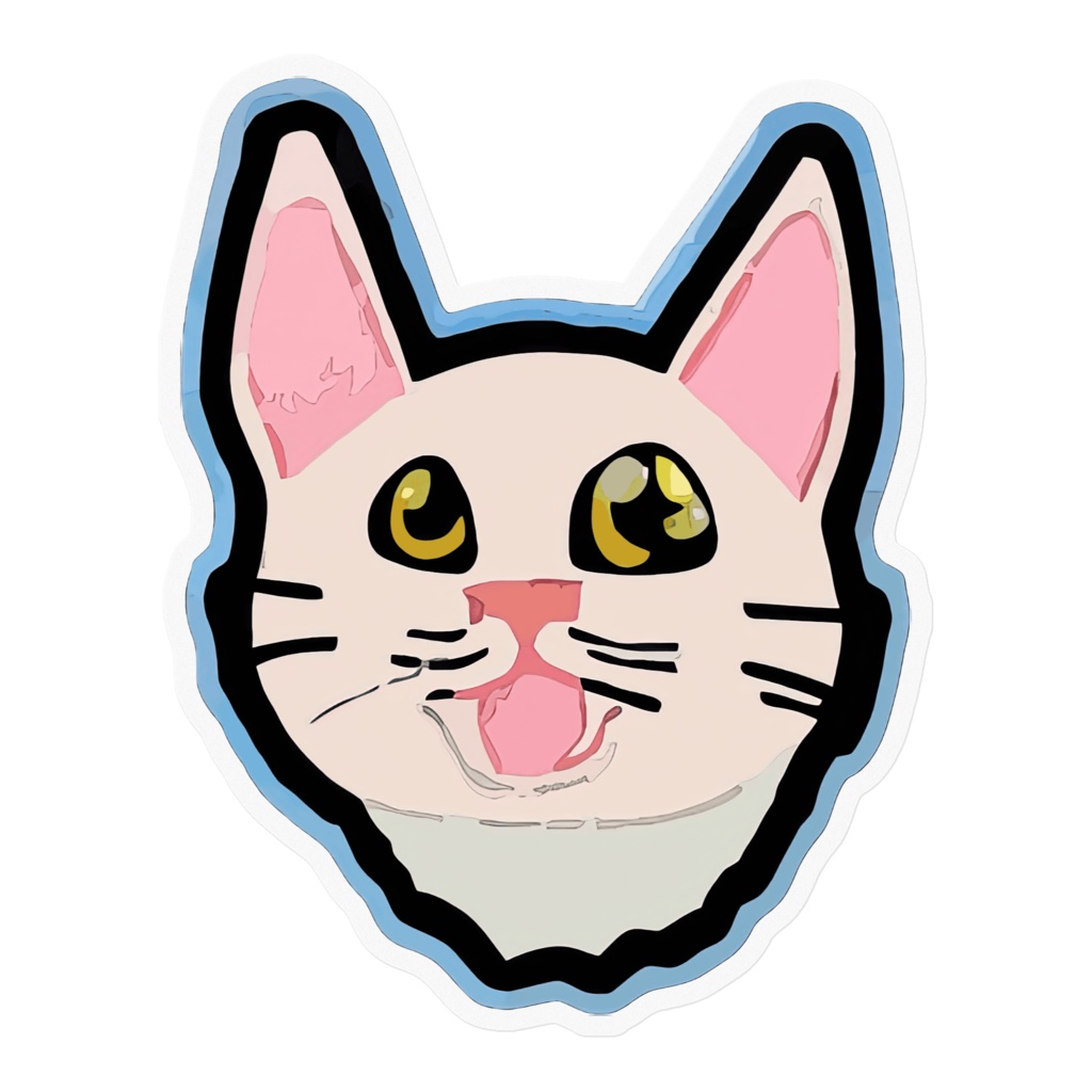 a happy cat 001