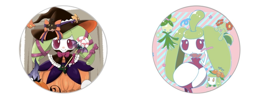 アママイコ缶バッジセット