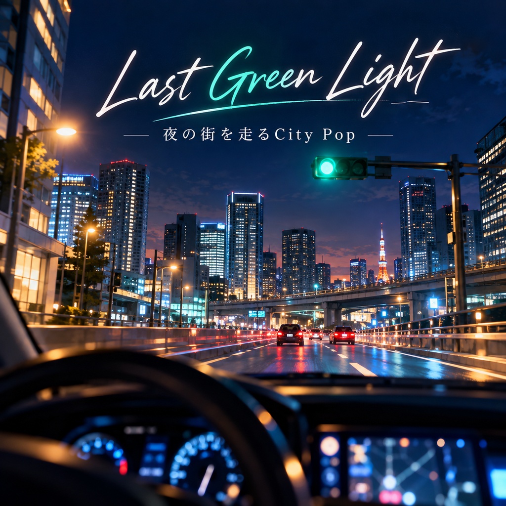 Last Green Light - 夜の街を走るCity Pop -