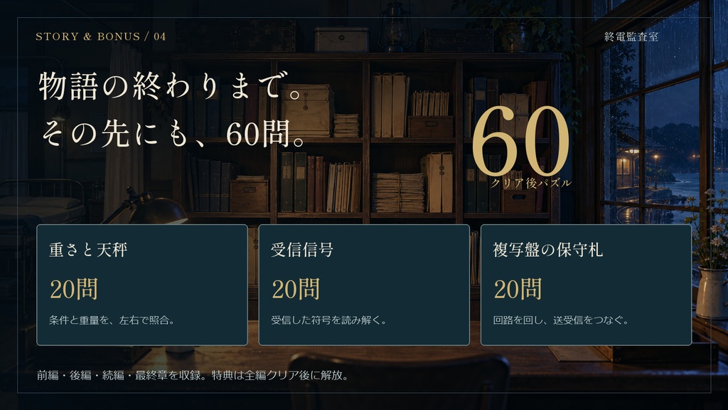 終電監査室