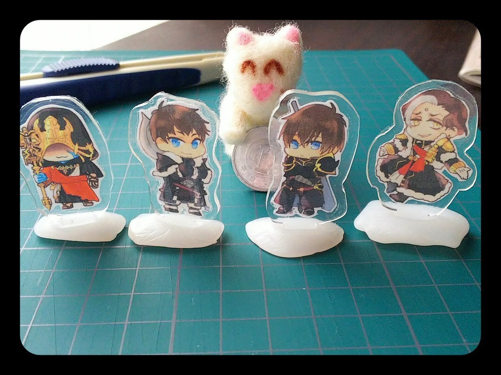 てのひらヴィランズ作成台紙