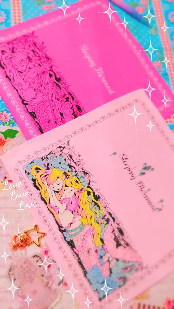 ハンカチタオル｛sleeping mermaid｝