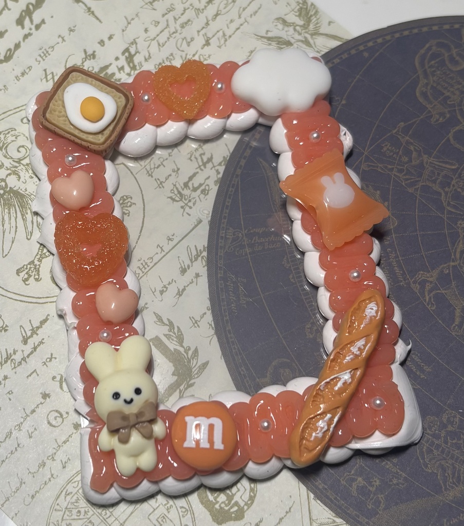 ホイップデコ 硬質トレカケース【オレンジ系①】