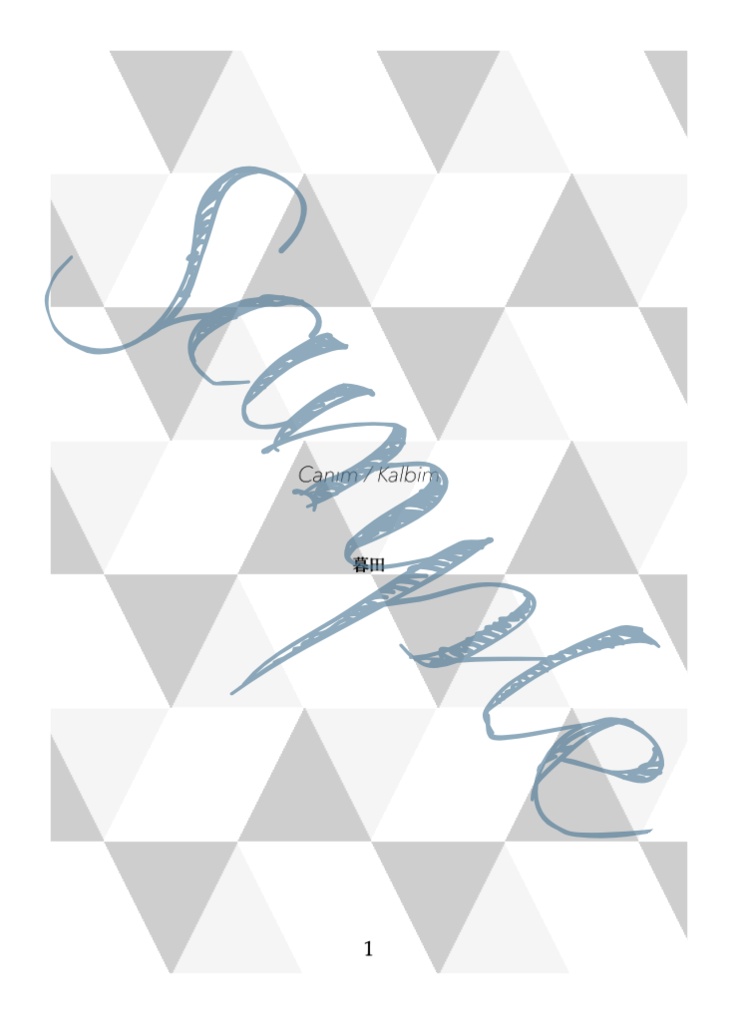 【無配／原作ネタバレ注意】Canım/Kalbim