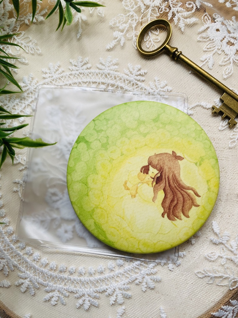 缶ミラー　やくそくの冠