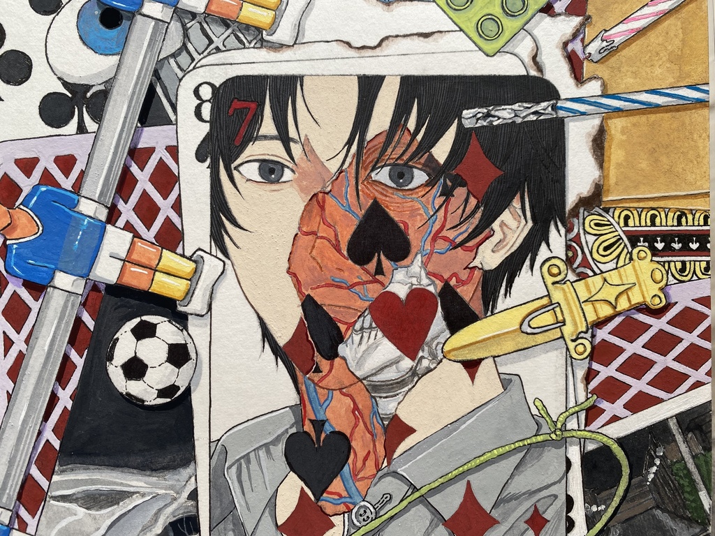 【原画】テーブルの上