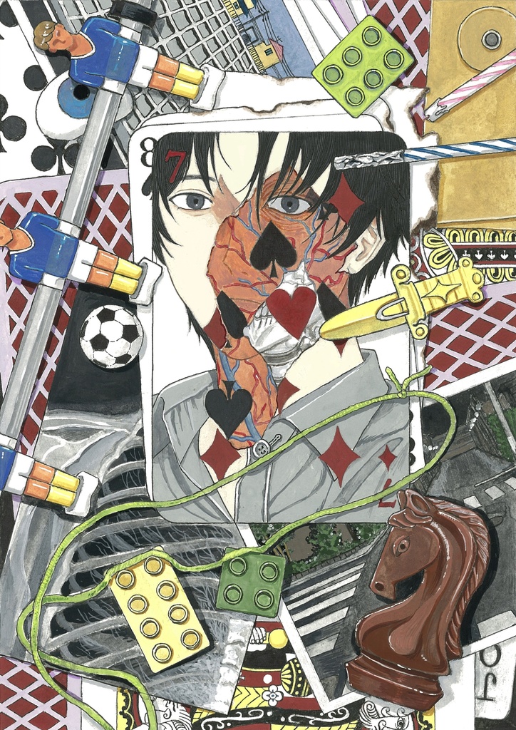 【原画】テーブルの上