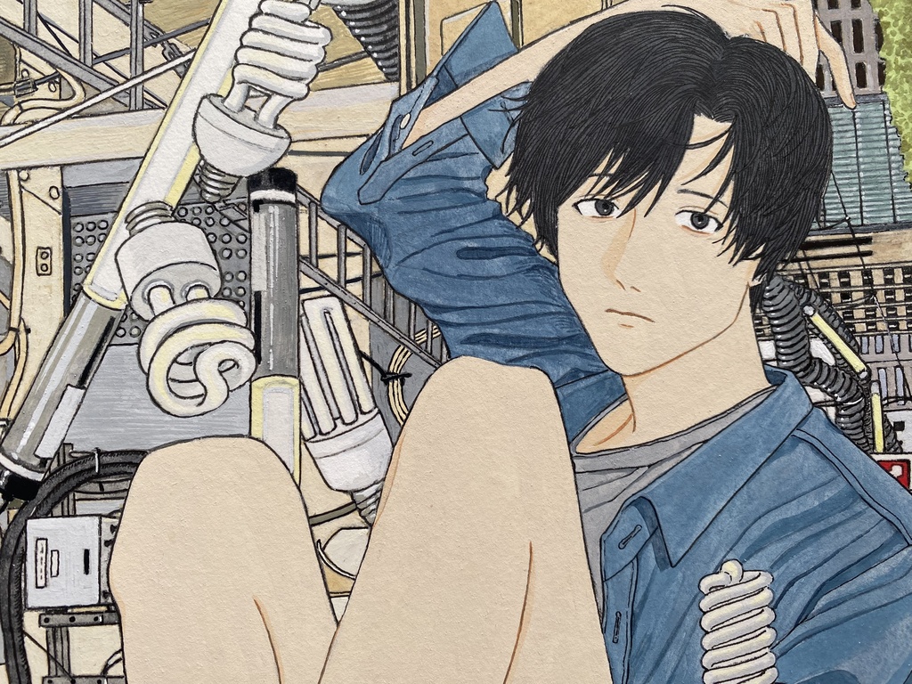 【原画】プラットホーム