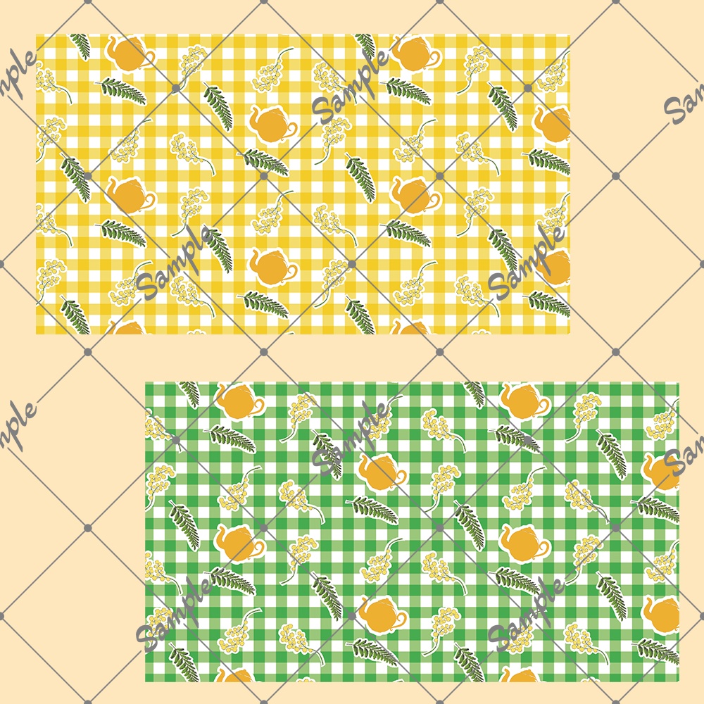 【フリー素材・配信背景】Mimosa