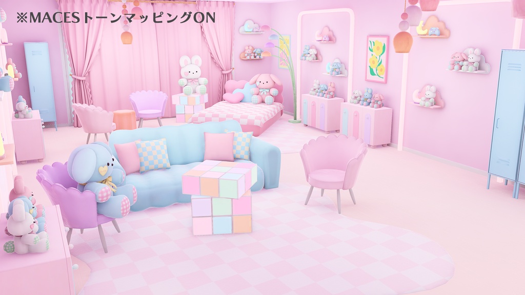 【Warudo】Sweet Gaming Room