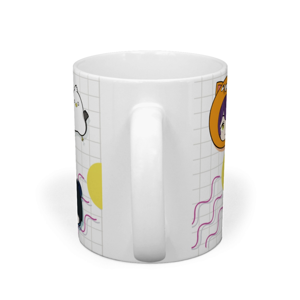 さんかくしかくマグカップ