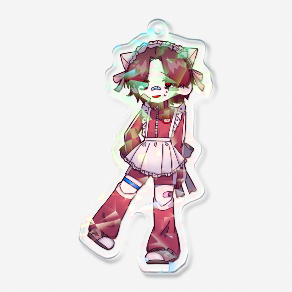 ジャージメイド志紅アクキー