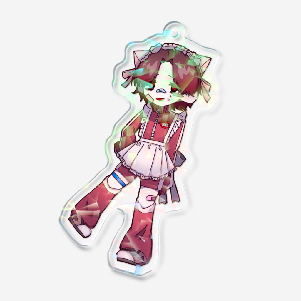 ジャージメイド志紅アクキー