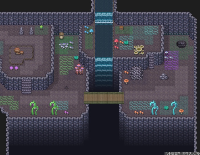 キノコ村タイルセット