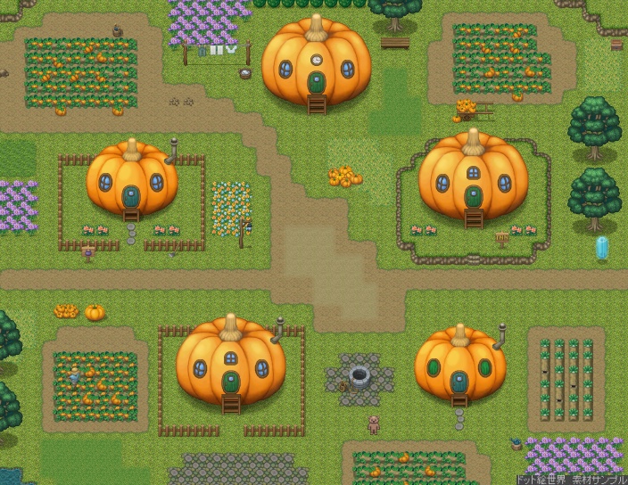 キノコ村タイルセット