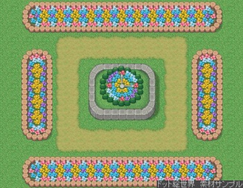 公園タイルセット