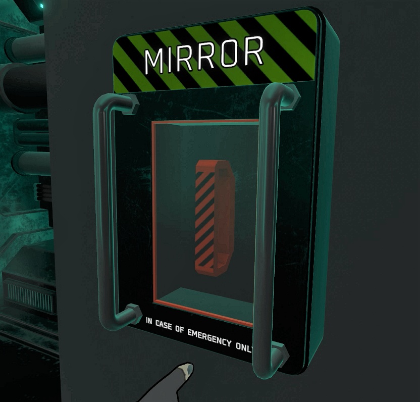 【Udonギミック】 非常用ミラーレバー Emergency Lever