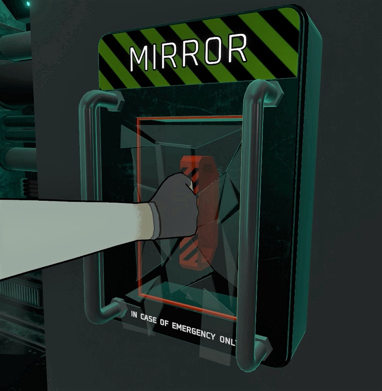 【Udonギミック】 非常用ミラーレバー Emergency Lever