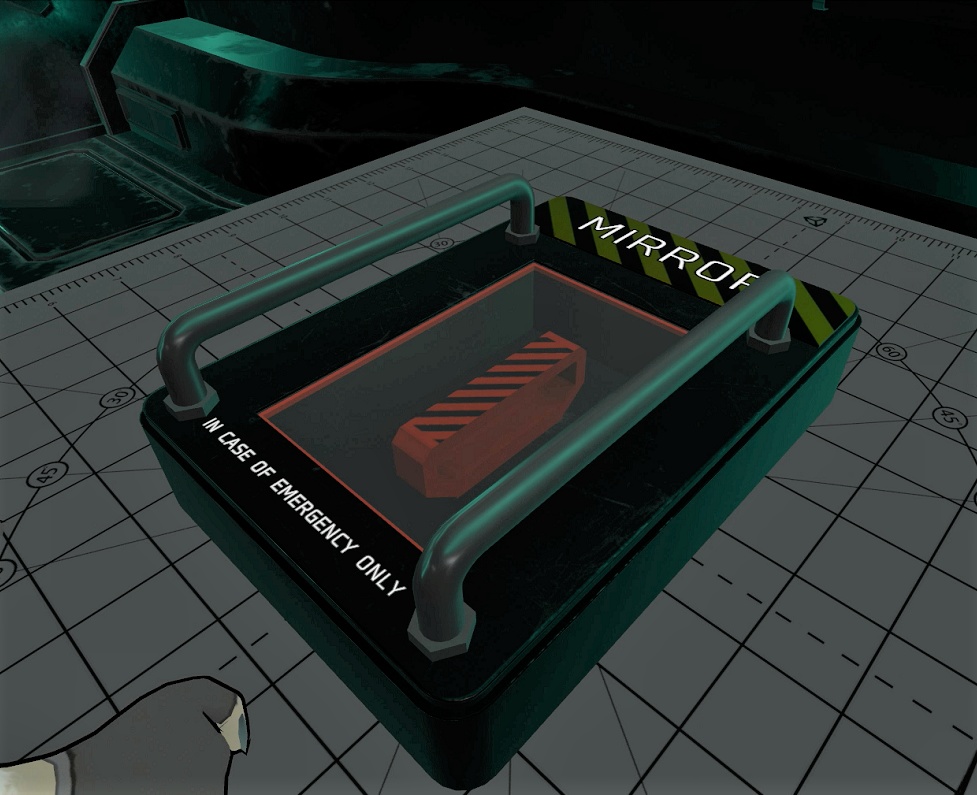 【Udonギミック】 非常用ミラーレバー Emergency Lever