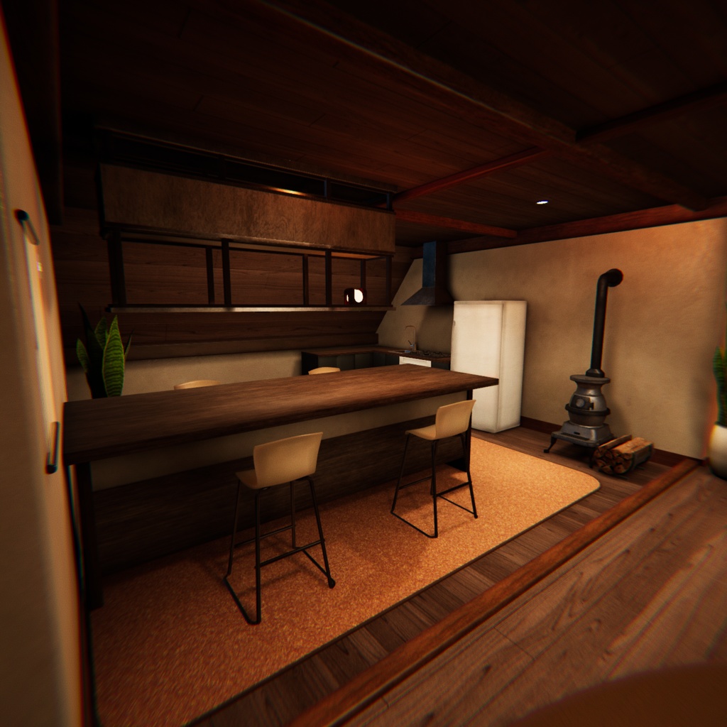 【販売ワールド】PineFold【SplitScapeシリーズ・Quest対応】