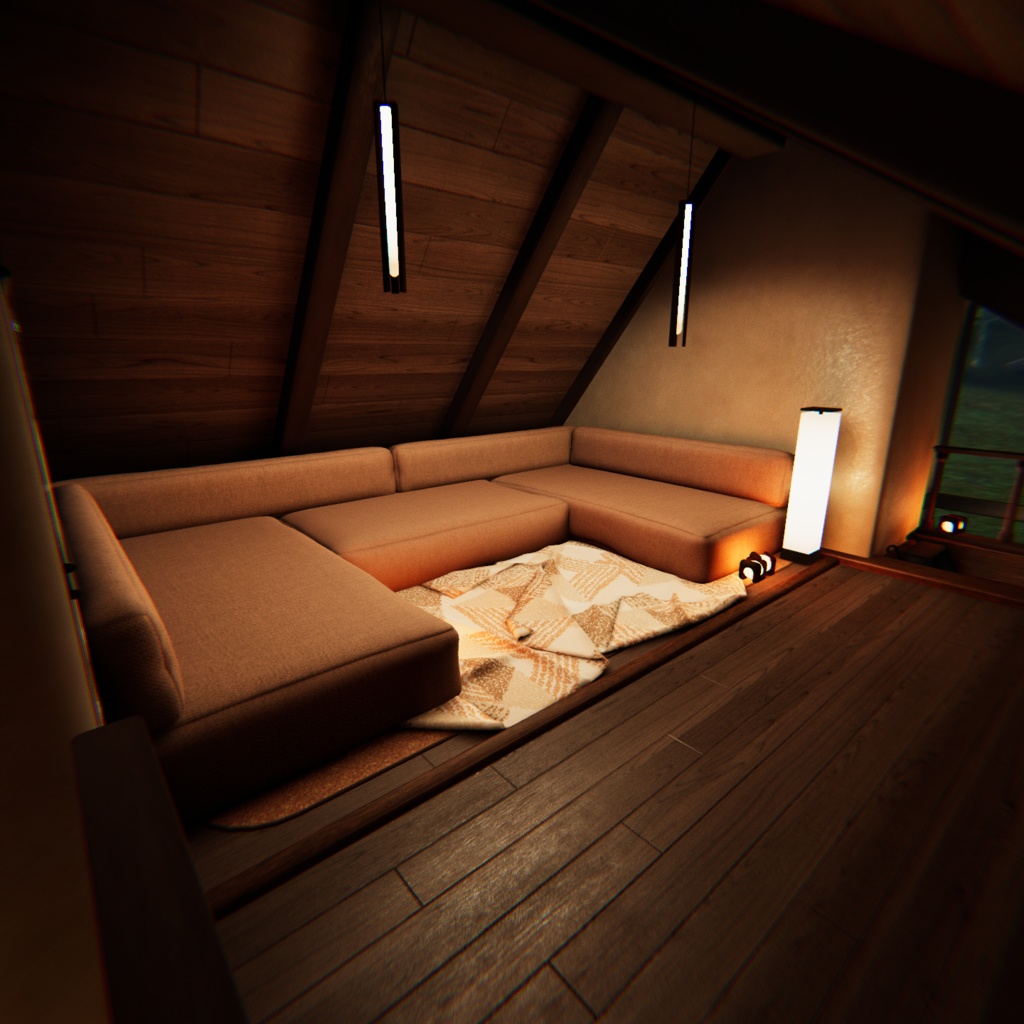 【販売ワールド】PineFold【SplitScapeシリーズ・Quest対応】