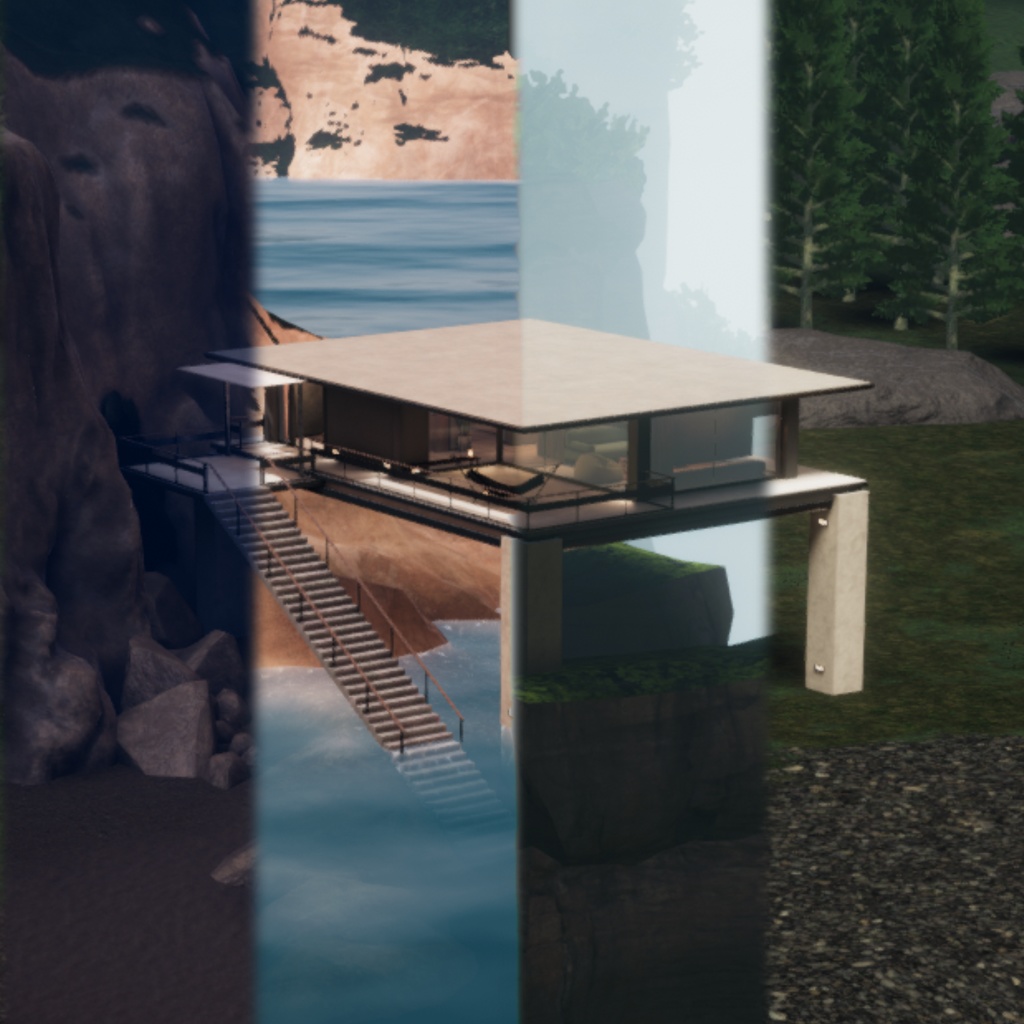 【販売ワールド】Archhold【SplitScapeシリーズ・Quest対応】