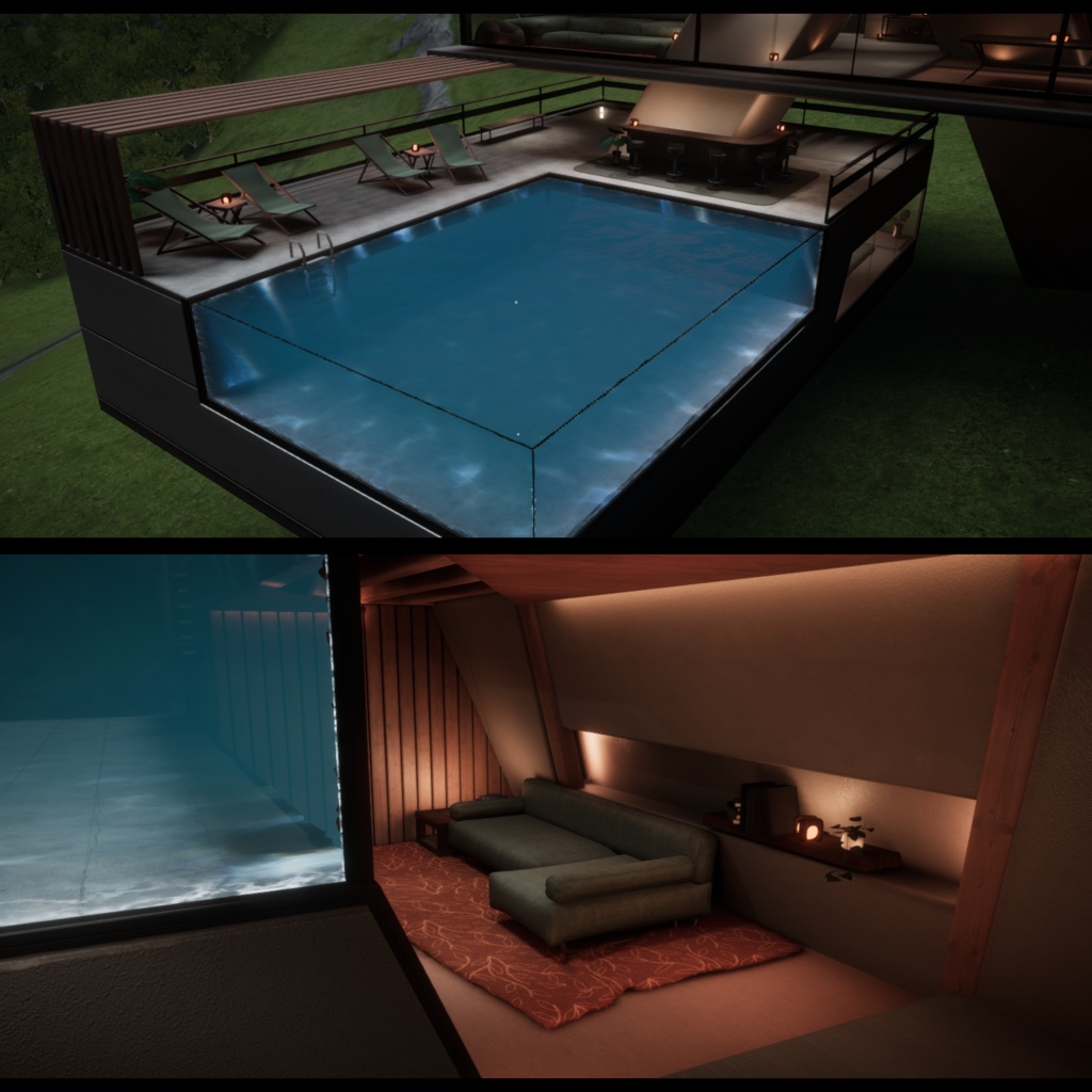 【販売ワールド】Hollowrest【SplitScapeシリーズ・Quest対応】