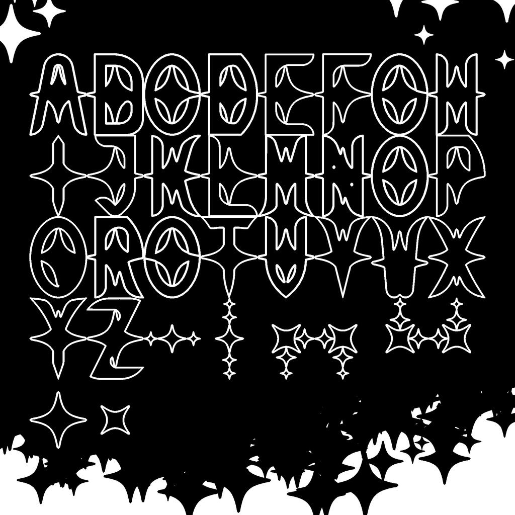 KIRAMEKI星フォント