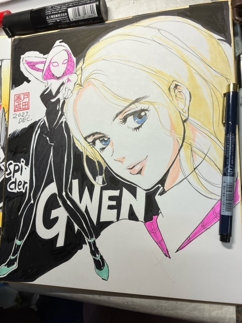 ジャパコミ用色紙販売 戸田泰成 事前コミッション※<<当初予定の予約数に達しましたので新規の募集は停止しています>>