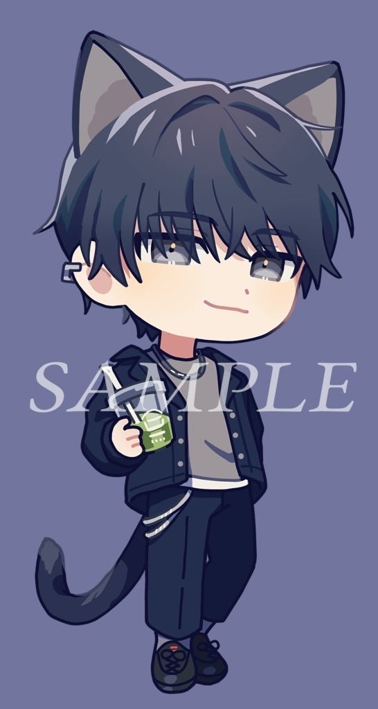 アクリルスタンド「八千夜・ケモ耳バージョン」（セフレのくせにメンドい八千夜くん）