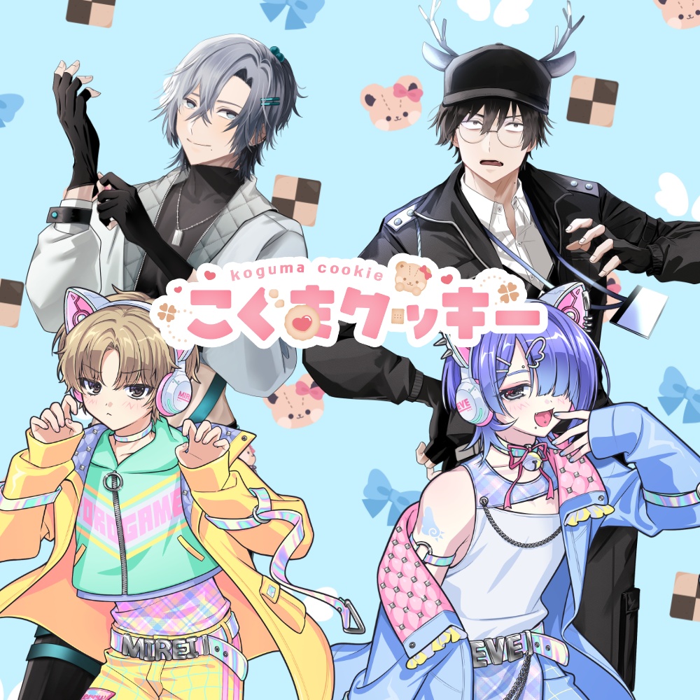 こぐまクッキー３周年記念缶バッチ
