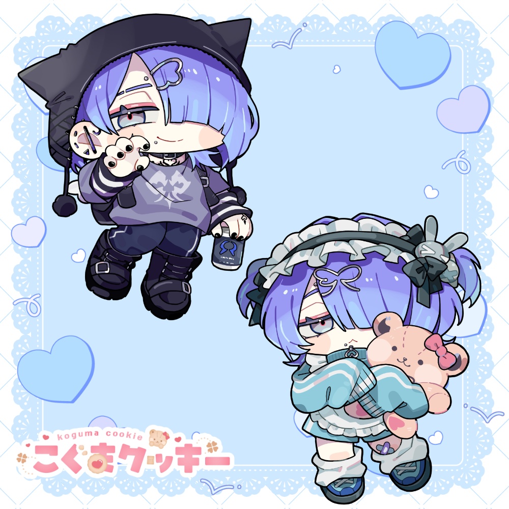 イブくんアクリルブロック２種
