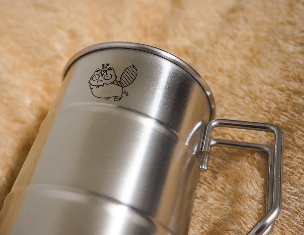 【受付終了】オゴにゃんステンレスドラム缶マグ