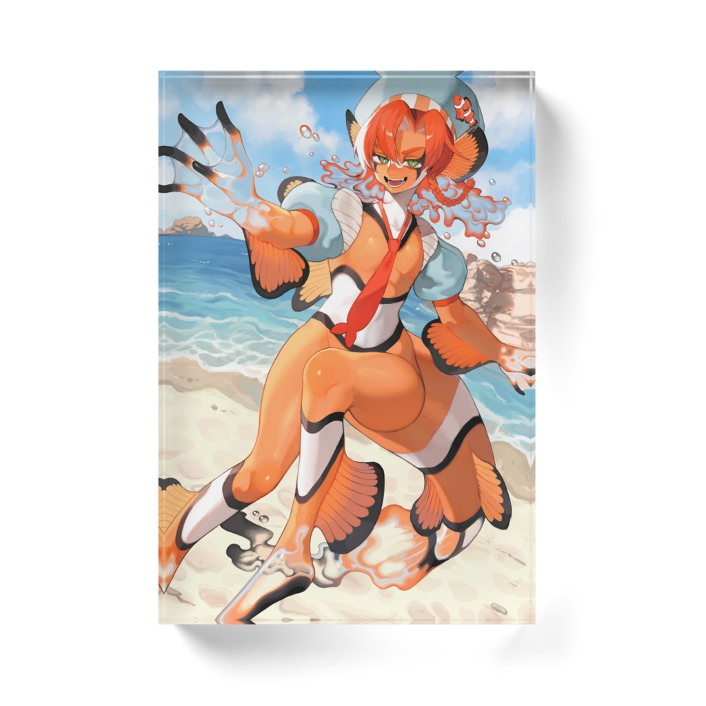 ギョるか アクリルブロック