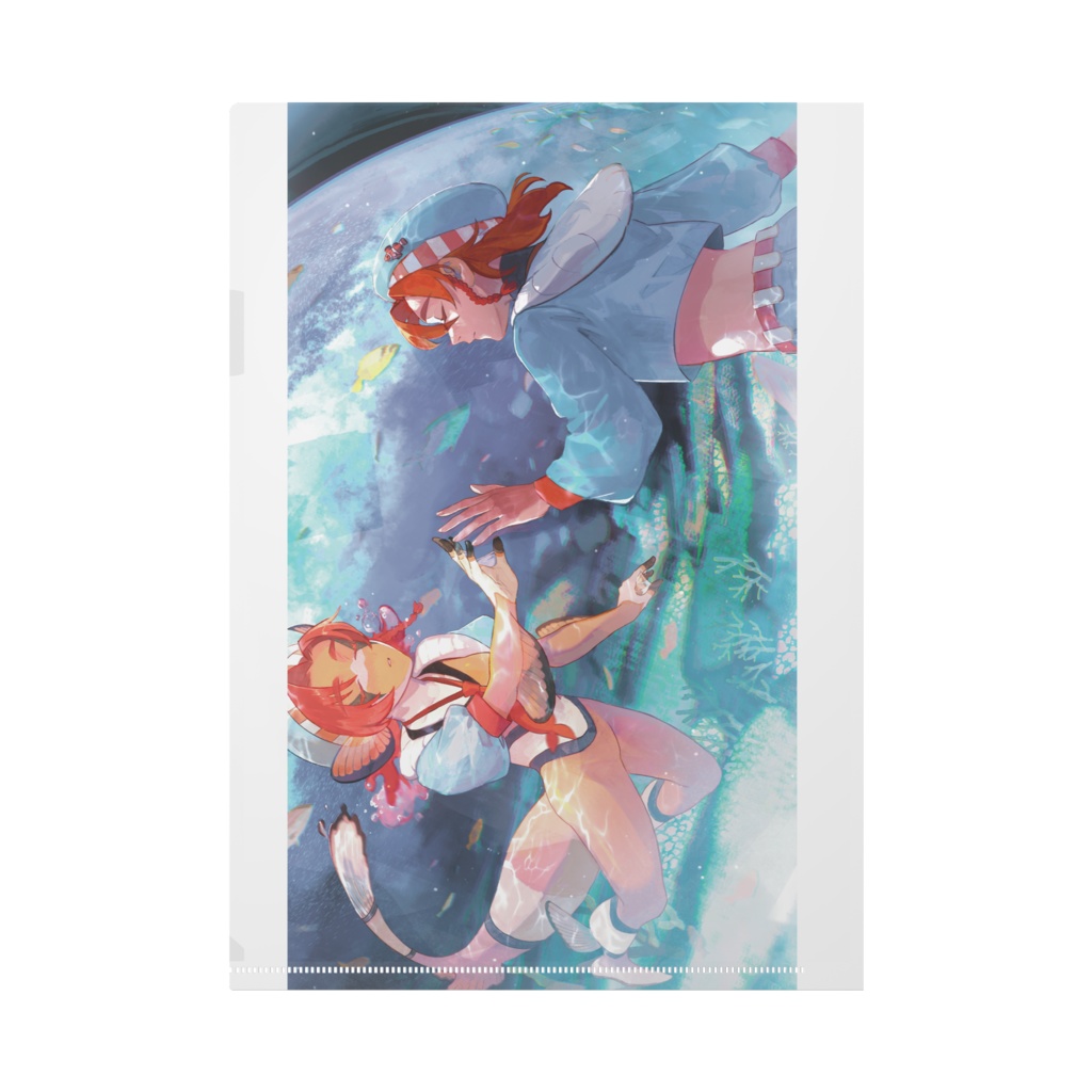 1周年記念イラスト クリアファイル